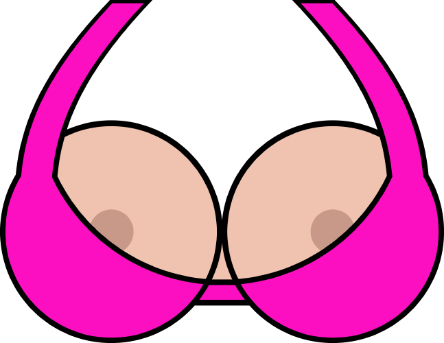 El logo del sujetador